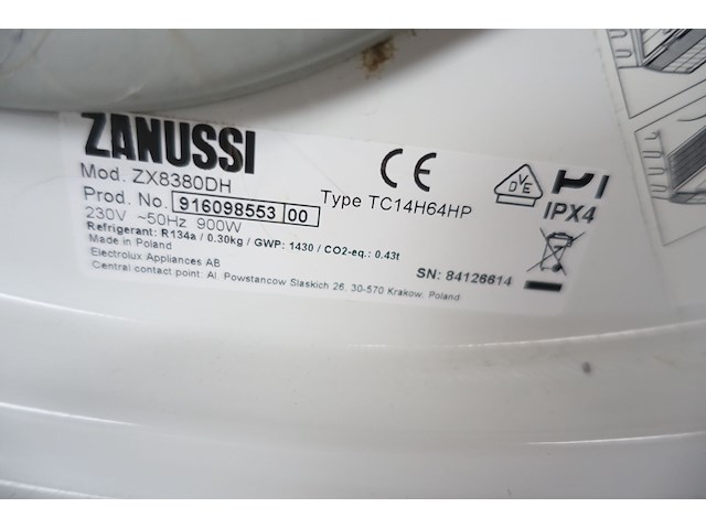 Droogkast zanussi - afbeelding 6 van  6
