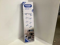 Droogrek 3 etages, verrijdbaar (5x) - afbeelding 2 van  7