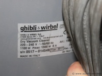 Droogzuiger ghibli & wirbel power d, 1,1 kw, 220 v, serienummer 0517-014548, slang, werking niet gekend - afbeelding 3 van  3