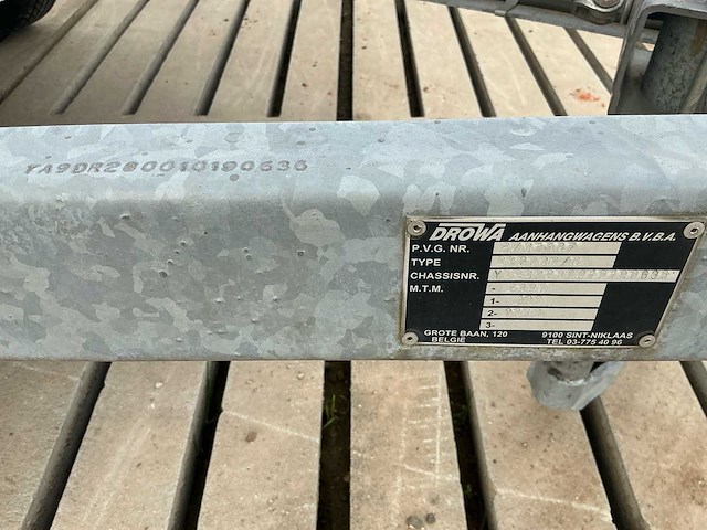Drowa dr2000/3 led scherm aanhangwagen - afbeelding 10 van  29