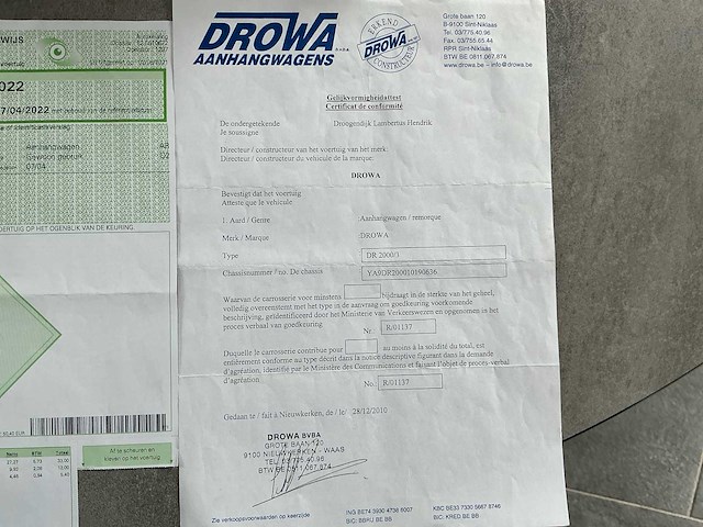 Drowa dr2000/3 led scherm aanhangwagen - afbeelding 28 van  29