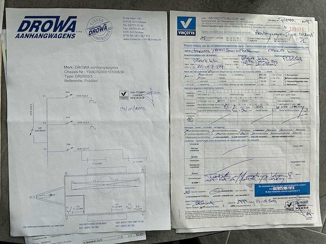 Drowa dr2000/3 led scherm aanhangwagen - afbeelding 29 van  29