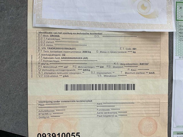 Drowa dr2000/3 led scherm aanhangwagen - afbeelding 3 van  5