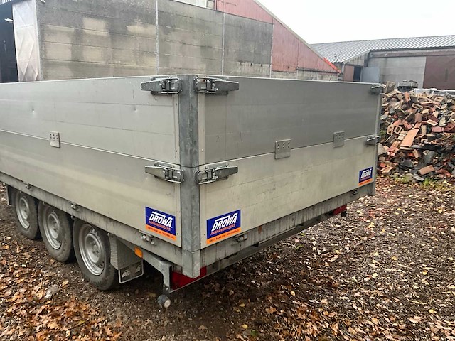 Drowa tr kp 35 kipper aanhangwagen - afbeelding 10 van  43