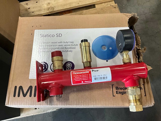 Drukexpansievat en flexconsole - afbeelding 1 van  5