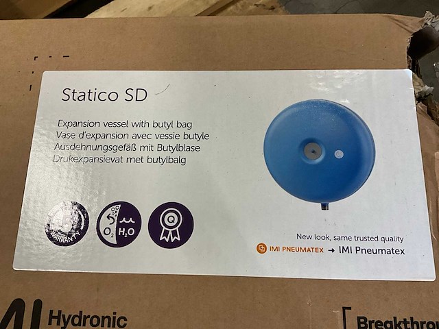 Drukexpansievat en flexconsole - afbeelding 3 van  5