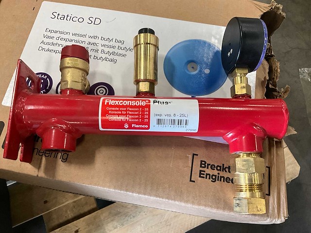 Drukexpansievat en flexconsole - afbeelding 4 van  5