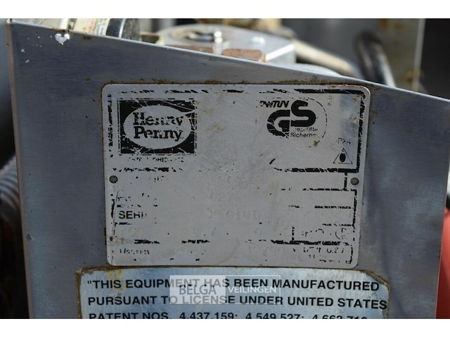 Drukfriteuze henny penny 74x46x100cm - afbeelding 4 van  6