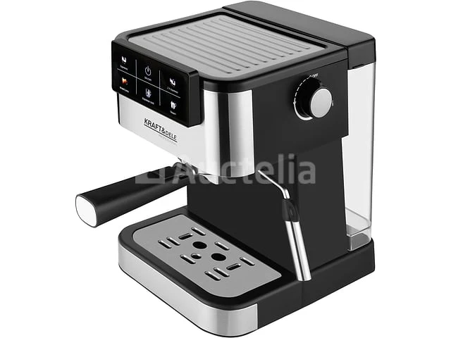 Drukkoffiezetapparaat 1500w 20 bar kraft&dele - afbeelding 1 van  7