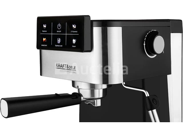 Drukkoffiezetapparaat 1500w 20 bar kraft&dele - afbeelding 4 van  7
