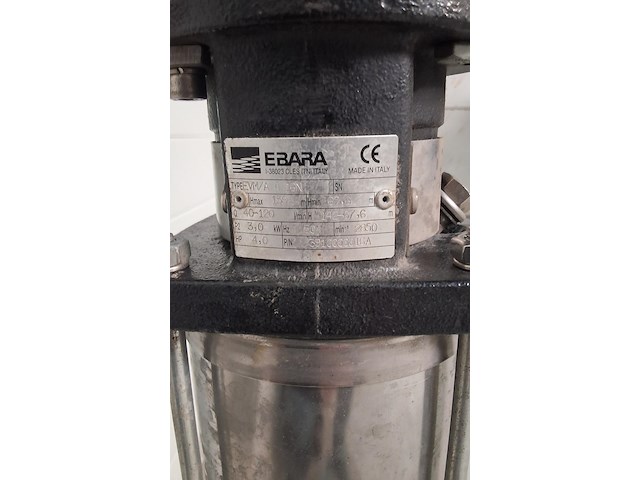 Drukpomp ebara (nr. 15-34) - afbeelding 5 van  5