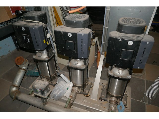 Drukverhogingsinstallatie grundfos - afbeelding 3 van  3