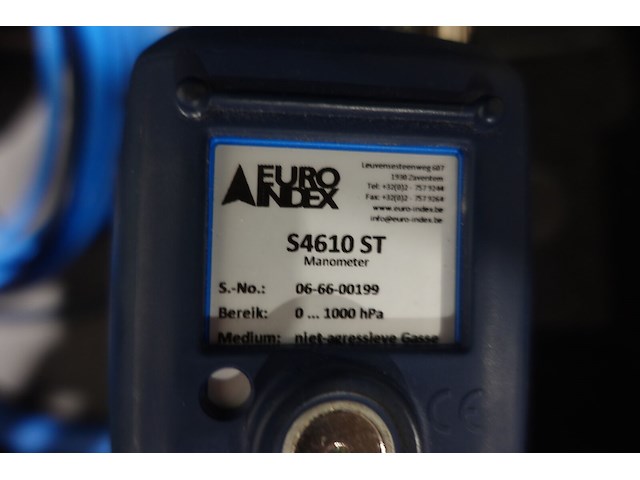 Drukverschilmeter met afpersset blueliner - afbeelding 2 van  5