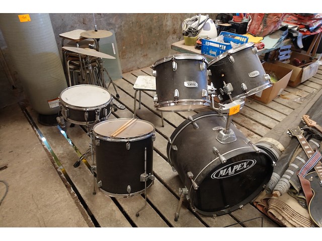 Drumset mapex - afbeelding 1 van  4