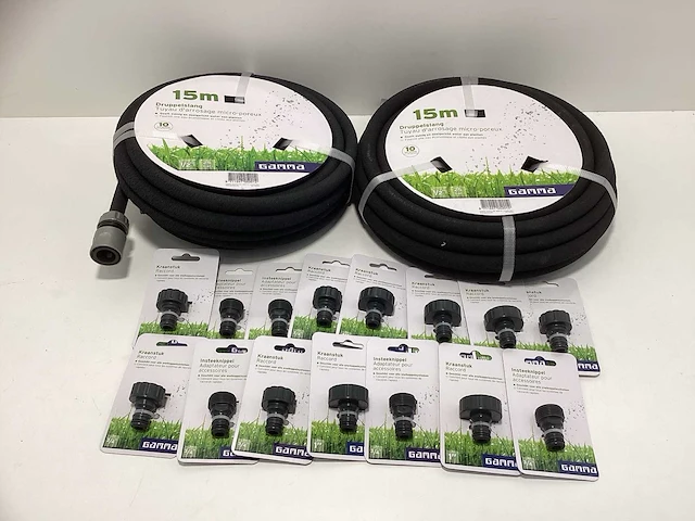 Druppelslang set 30m (17x) - afbeelding 1 van  5