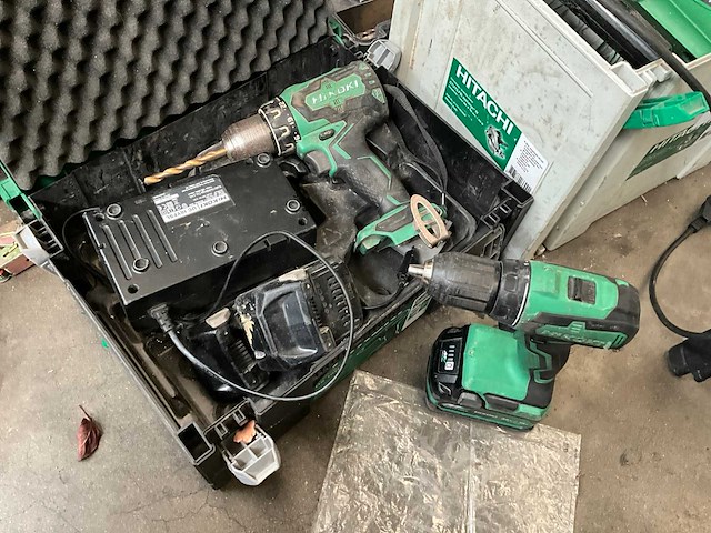 Ds18dd schroefboormachine (2x) - afbeelding 1 van  3