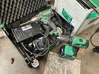 Ds18dd schroefboormachine (2x) - afbeelding 1 van  3