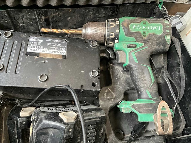 Ds18dd schroefboormachine (2x) - afbeelding 2 van  3