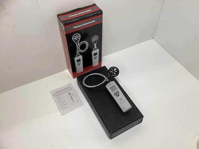 Dt-318 thermo-anemometer - digitaal display - k type sensoren - afbeelding 7 van  7