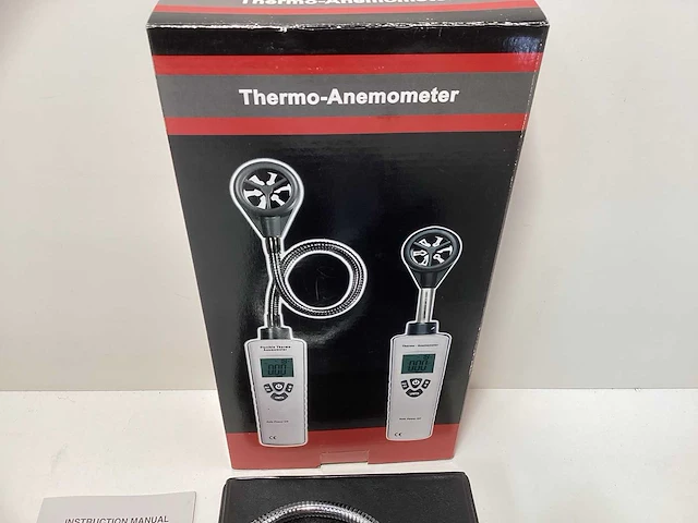 Dt-318 thermo-anemometer - digitaal display - k type sensoren - afbeelding 4 van  7
