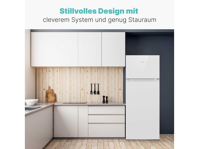 Dt 7318 vrijstaande koelkast-vriezer 206 l e wit - afbeelding 3 van  3