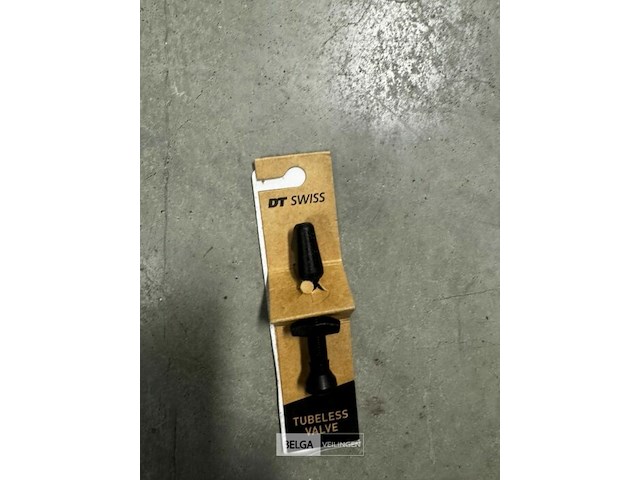 Dt swiss tubeless ventiel 18–25 mm zwart - afbeelding 1 van  1