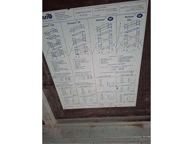 Duarib rollstar 254 mobiele steiger - afbeelding 6 van  6