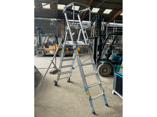 Duarib tandem pro uitschuifbare platform ladder - afbeelding 1 van  8
