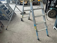 Duarib tandem pro uitschuifbare platform ladder - afbeelding 2 van  8