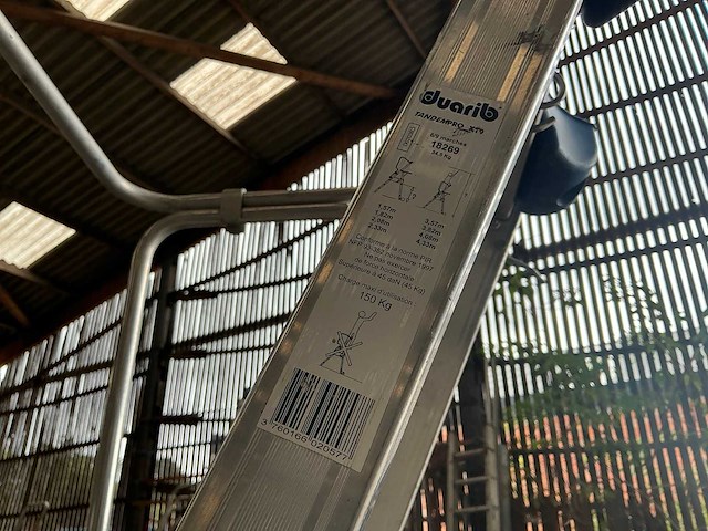 Duarib tandem pro uitschuifbare platform ladder - afbeelding 8 van  8