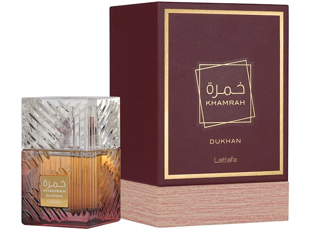 Dubai parfum - lattafa - khamrah dukhan - 100ml - afbeelding 2 van  9