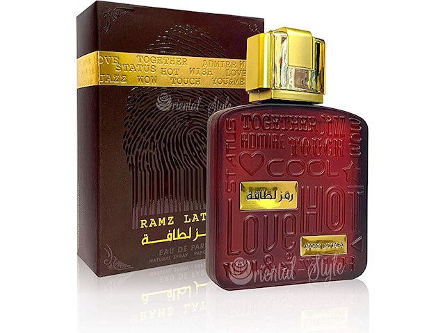 Dubai parfum - lattafa ramz 100ml - afbeelding 1 van  5