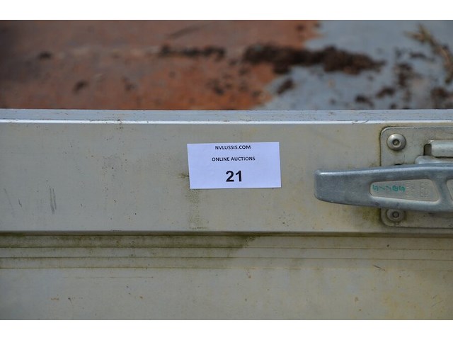 Dubbel as kipaanhangwagen saris, type c2c, variant ark, versie 350, ch.nr. xlgc2cacka0627730, bouwjaar 22-11-2016 (boorddocumenten: inschrijvingsbewijs deel i en deel ii, attest gelijkvormigheidsattest) (2) - afbeelding 9 van  21