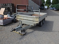 Dubbel as kipaanhangwagen saris, type c2c, variant ark, versie 350, ch.nr. xlgc2cacka0627730, bouwjaar 22-11-2016 (boorddocumenten: inschrijvingsbewijs deel i en deel ii, attest gelijkvormigheidsattest) (2) - afbeelding 1 van  21