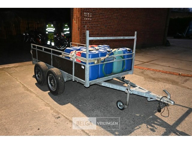 Dubbel-assige aanhangwagen - afbeelding 1 van  8