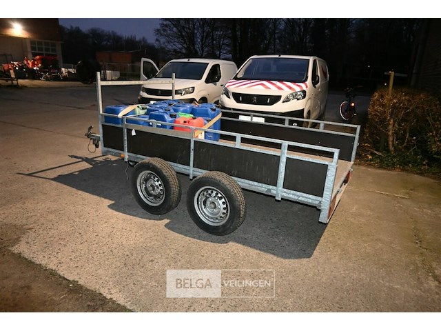 Dubbel-assige aanhangwagen - afbeelding 4 van  8