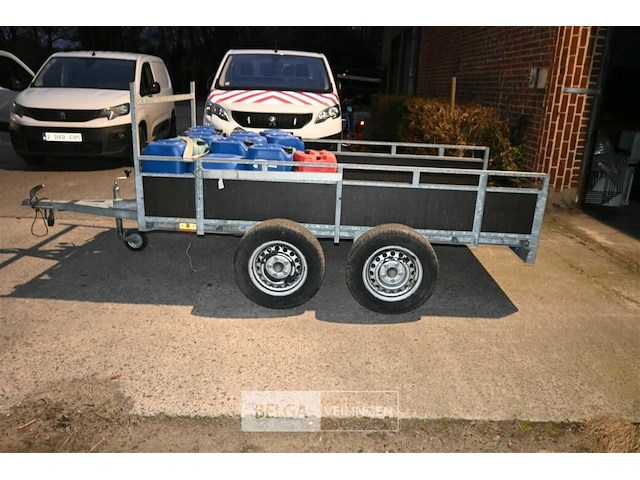 Dubbel-assige aanhangwagen - afbeelding 5 van  8