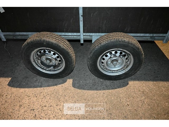 Dubbel-assige aanhangwagen - afbeelding 6 van  8