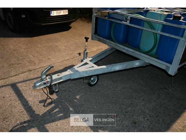 Dubbel-assige aanhangwagen - afbeelding 7 van  8
