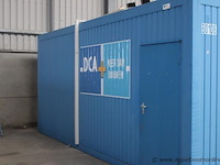 Dubbel bureelcontainer (b0108), vv 3 deuren, airco - afbeelding 2 van  6