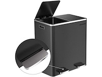 Dubbel compartiment afvalbak 2 x 30l - afbeelding 7 van  9