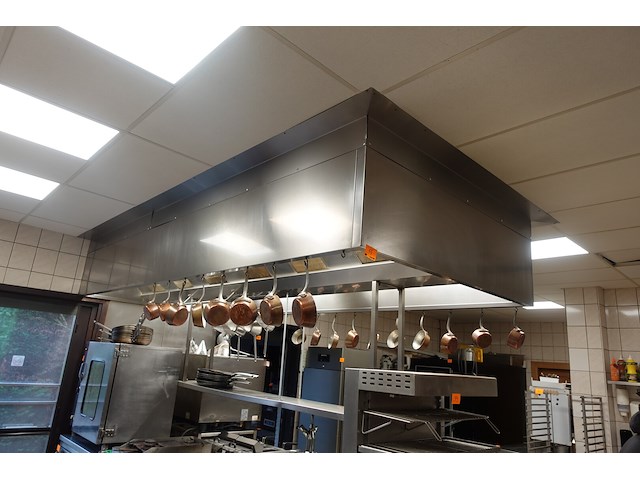 Dubbel inox dampkap - afbeelding 1 van  5