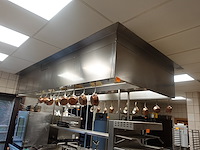 Dubbel inox dampkap - afbeelding 1 van  5