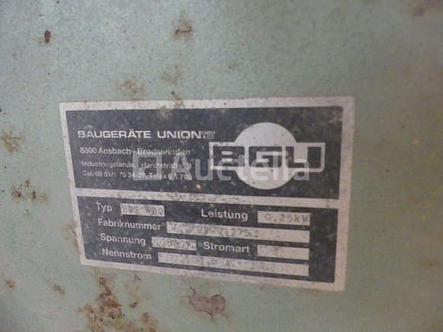 Dubbel-schwenkkettingzaag bgu bks400 - afbeelding 1 van  5