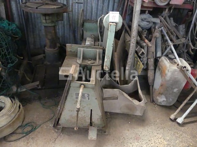 Dubbel-schwenkkettingzaag bgu bks400 - afbeelding 3 van  5