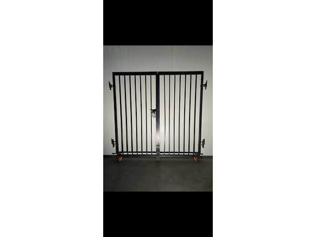 Dubbel stalen poort - afbeelding 5 van  5