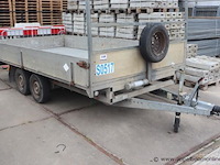 Dubbelassige aanhangwagen bw, chassisnummer yb8bw200020031879 - afbeelding 1 van  5