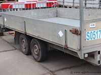 Dubbelassige aanhangwagen bw, chassisnummer yb8bw200020031879 - afbeelding 2 van  5