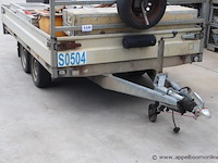 Dubbelassige aanhangwagen hapert, bj 2008, chassisnummer xlhal270000706230