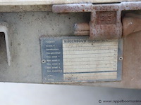 Dubbelassige aanhangwagen hapert, bj 2008, chassisnummer xlhal270000706230 - afbeelding 2 van  4
